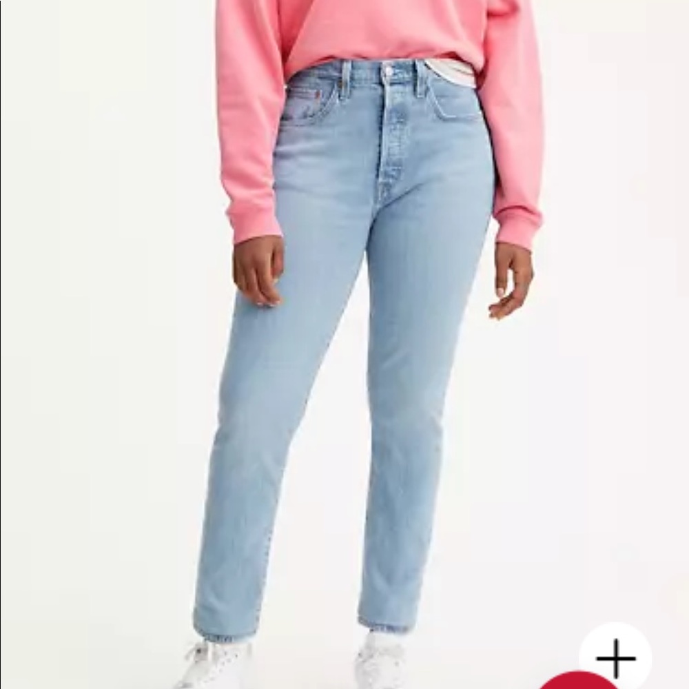 Levi’s stretch skinny 501